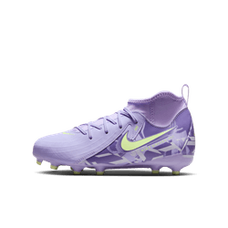 Nike Youth United Phantom Luna 2 Academy FG - Purple/Volt Youth Footwear - Third Coast Soccer