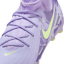 Nike Youth United Phantom Luna 2 Academy FG - Purple/Volt Youth Footwear - Third Coast Soccer