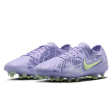 Nike United Tiempo Legend 10 Elite FG - Purple/Volt Men's Footwear - Third Coast Soccer