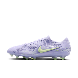 Nike United Tiempo Legend 10 Elite FG - Purple/Volt Men's Footwear - Third Coast Soccer