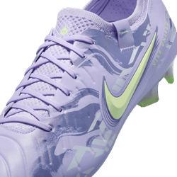 Nike United Tiempo Legend 10 Elite FG - Purple/Volt Men's Footwear - Third Coast Soccer