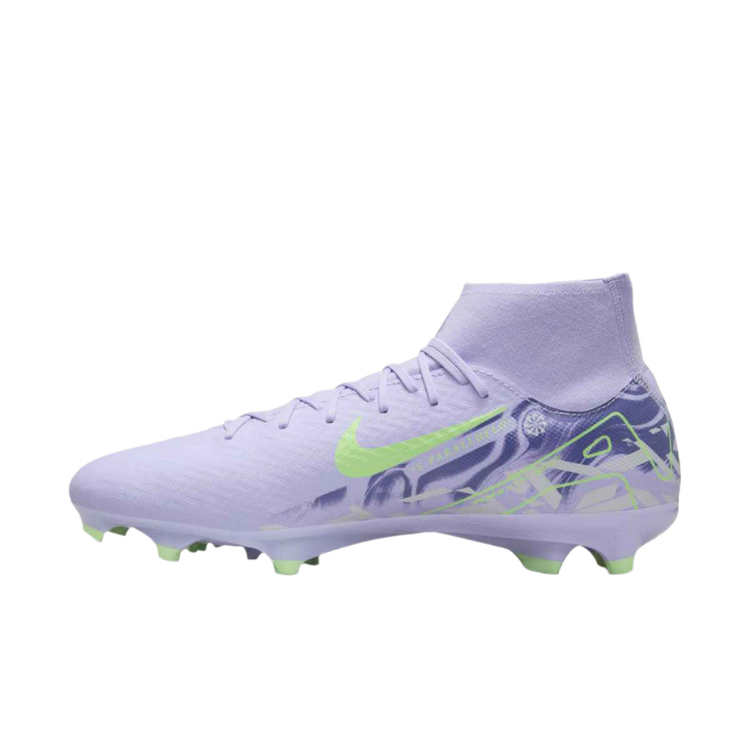 Nike United Mercurial Superfly 10 Academy MG/FG - Purple/Volt Men's Footwear - Third Coast Soccer