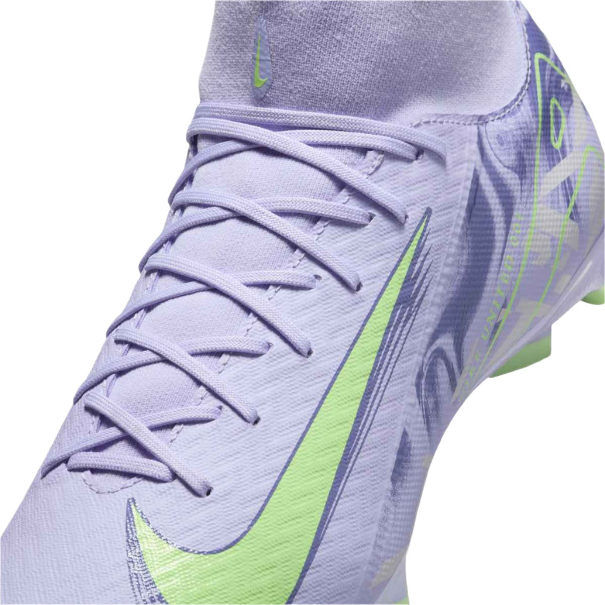 Nike United Mercurial Superfly 10 Academy MG/FG - Purple/Volt