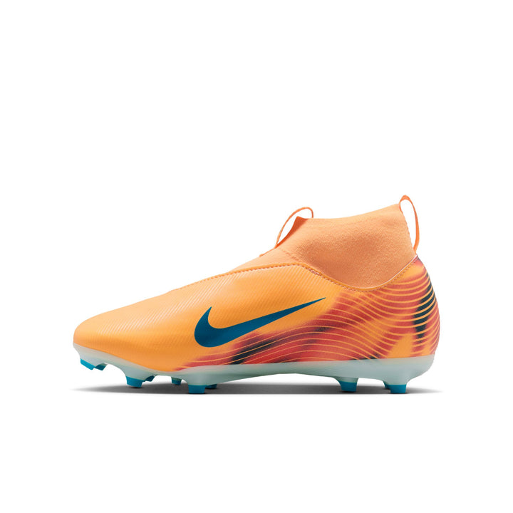 Nike Youth Mercurial Superfly 10 Academy Mbappe FG - Melon/Turquoise