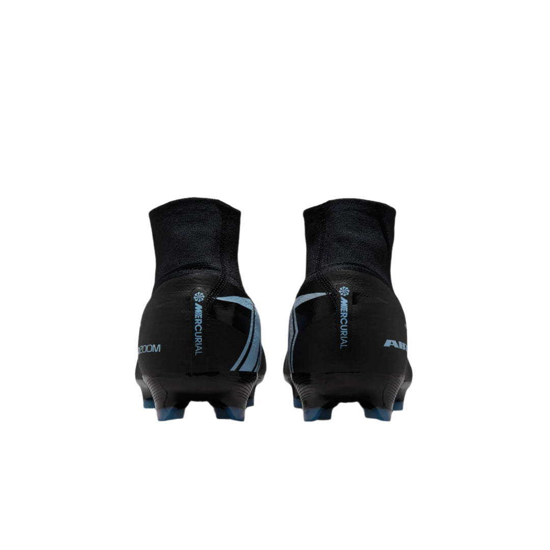 Nike Mercurial Superfly 10 Pro FG - Black/Ice Blue Men's Footwear - Third Coast Soccer