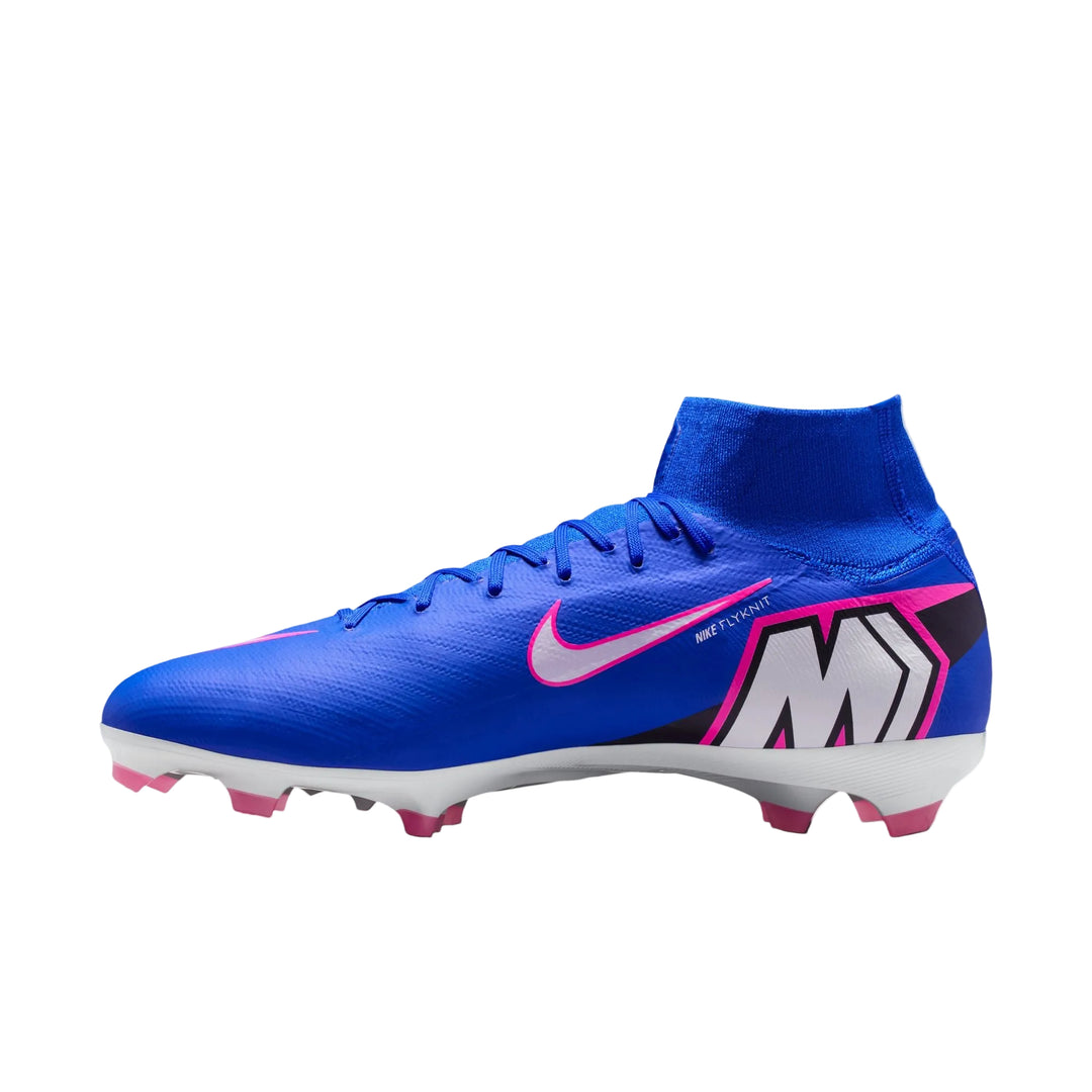 Nike Mercurial Superfly 10 Pro FG - Racer Blue/White Men's Footwear - Third Coast Soccer
