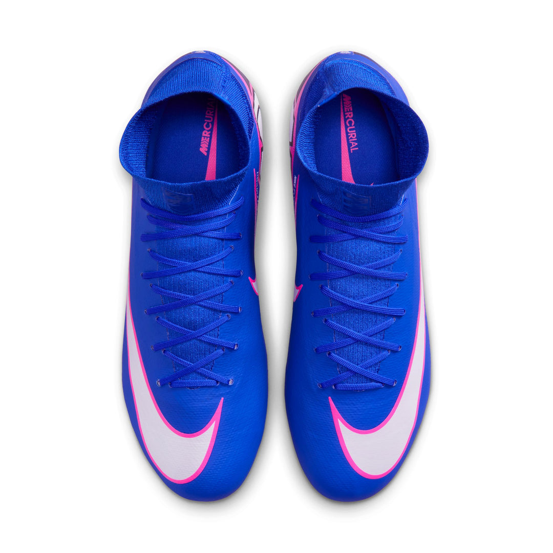 Nike Mercurial Superfly 10 Pro FG - Racer Blue/White Men's Footwear - Third Coast Soccer