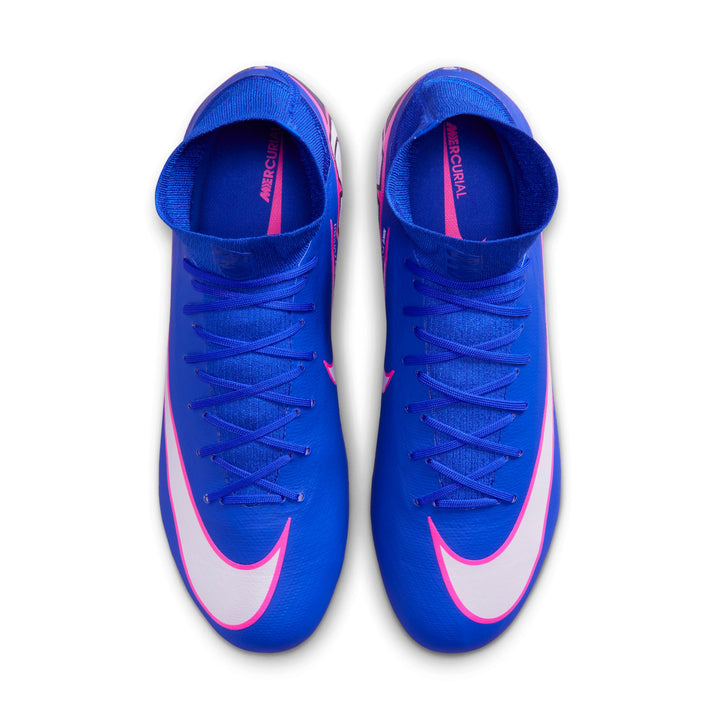 Nike Mercurial Superfly 10 Pro FG - Racer Blue/White Men's Footwear - Third Coast Soccer