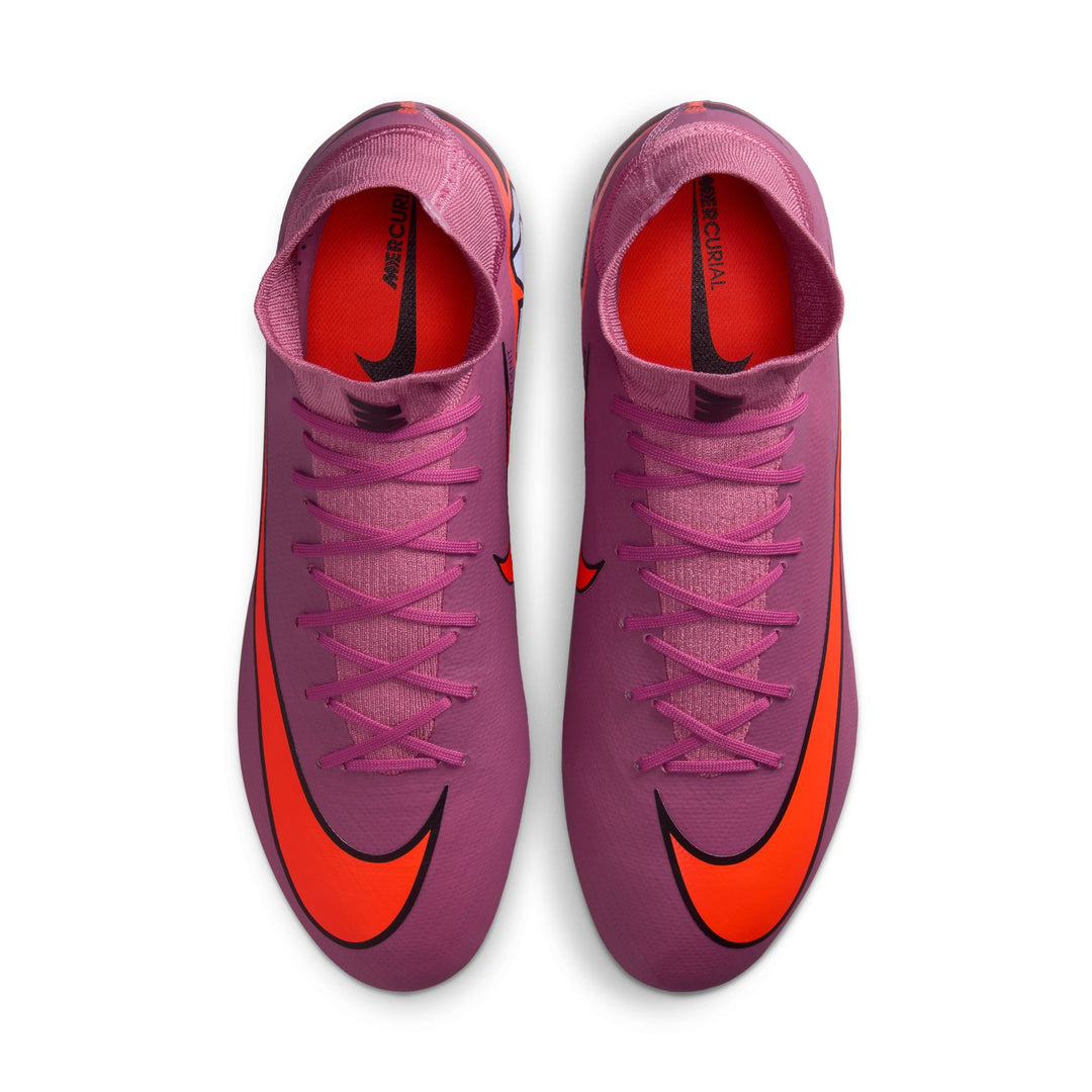 Nike Mercurial Superfly 10 Pro FG - Magic Flamingo/Black/Crimson Men's Footwear - Third Coast Soccer