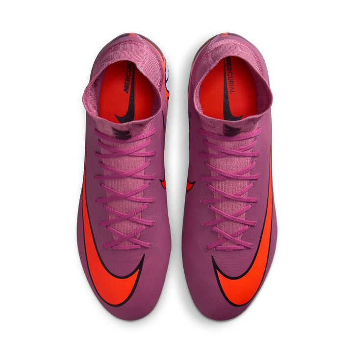 Nike Mercurial Superfly 10 Pro FG - Magic Flamingo/Black/Crimson Men's Footwear - Third Coast Soccer