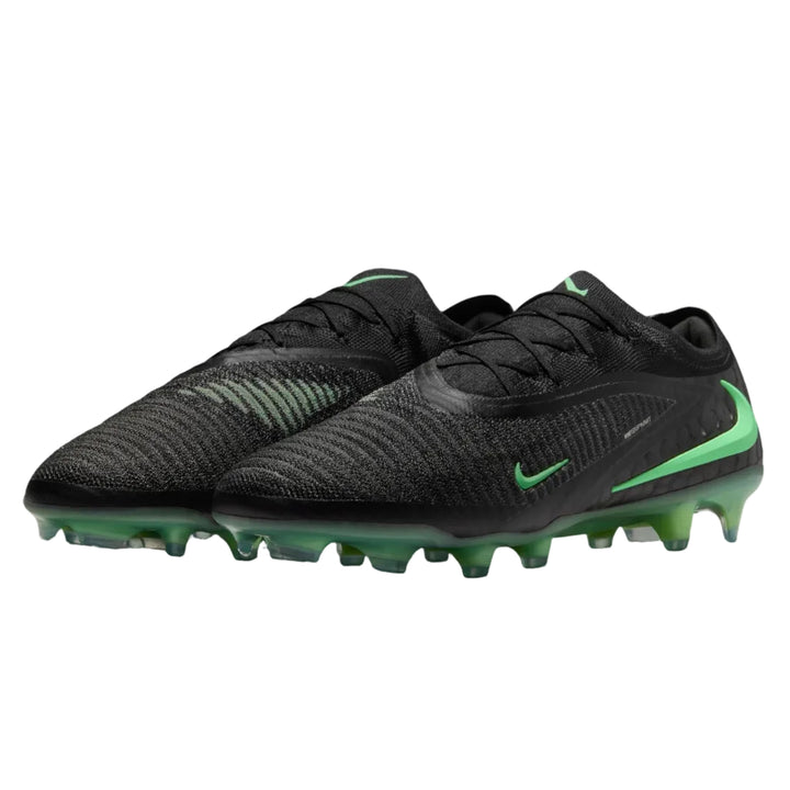 Nike Phantom 6 Low Elite FG - Black/Illusion Green Men's Footwear - Third Coast Soccer