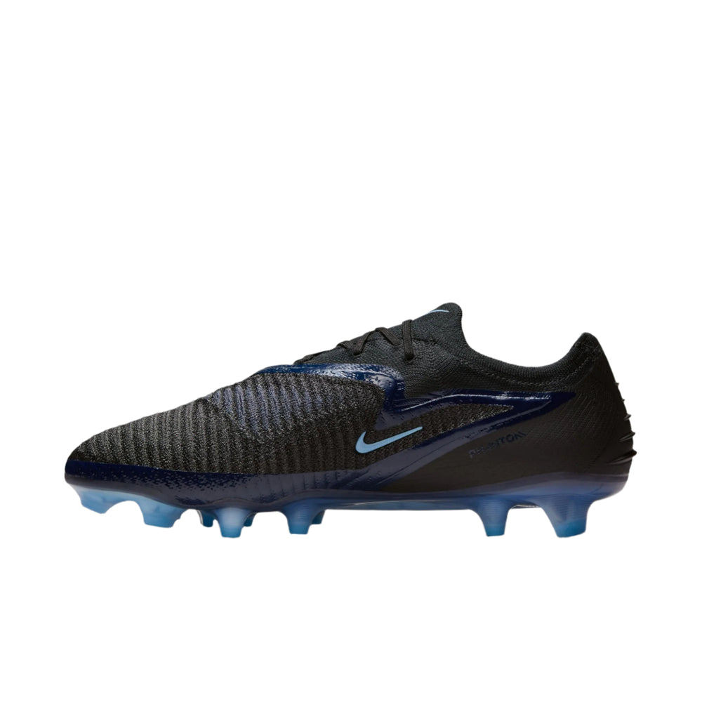 Nike Phantom 6 Low Elite FG - Black/Ice Blue Men's Footwear - Third Coast Soccer