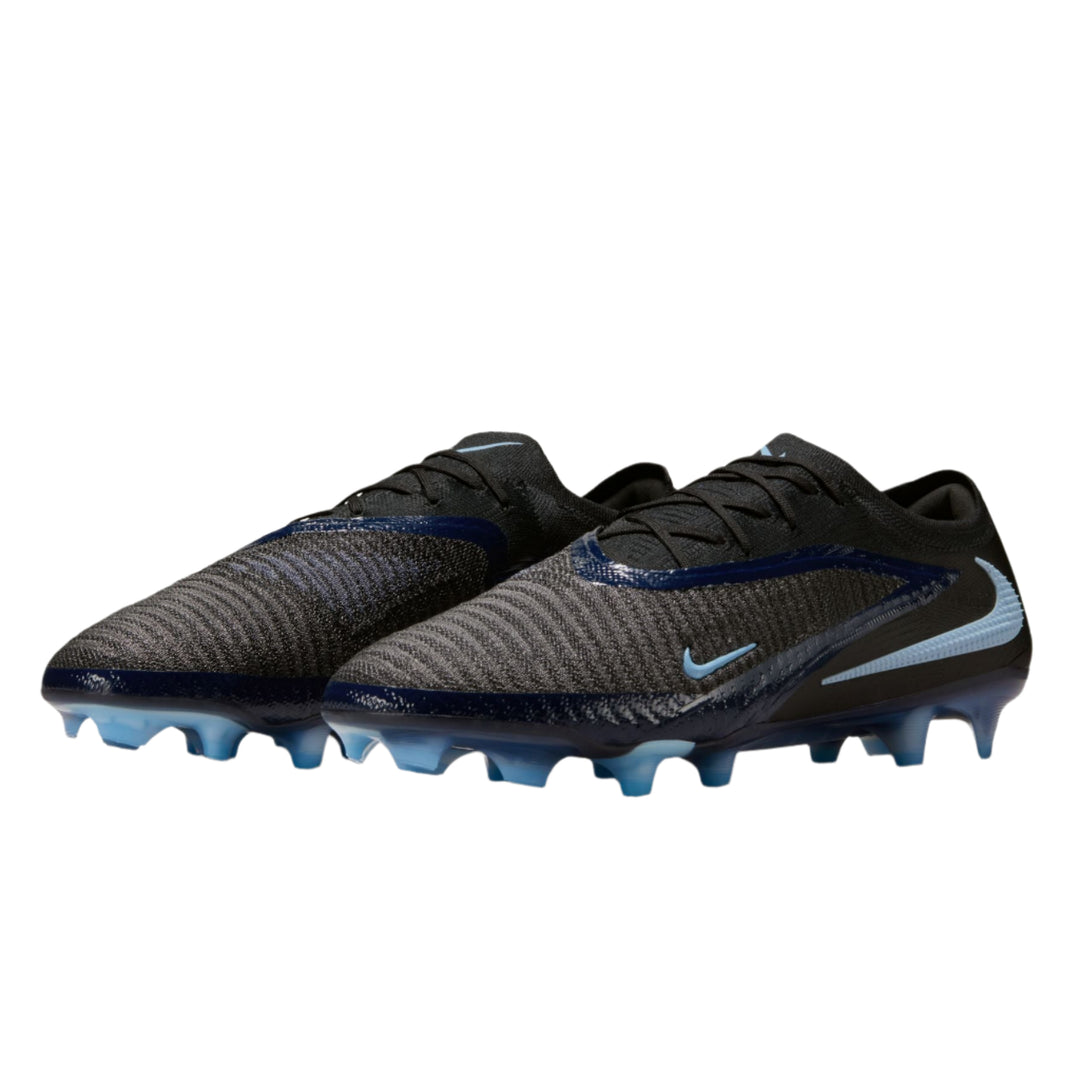 Nike Phantom 6 Low Elite FG - Black/Ice Blue Men's Footwear - Third Coast Soccer