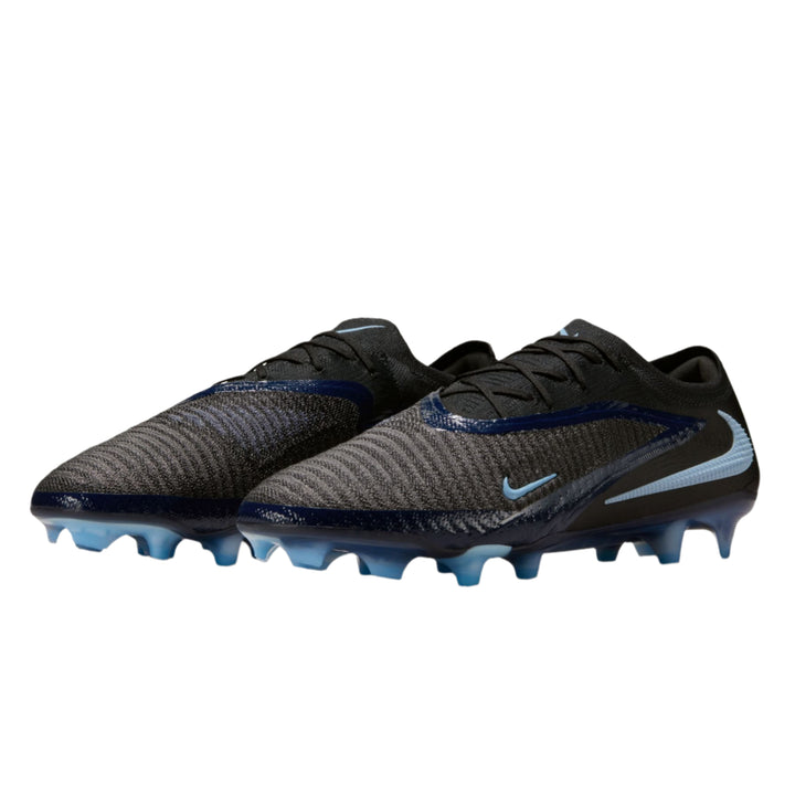 Nike Phantom 6 Low Elite FG - Black/Ice Blue Men's Footwear - Third Coast Soccer