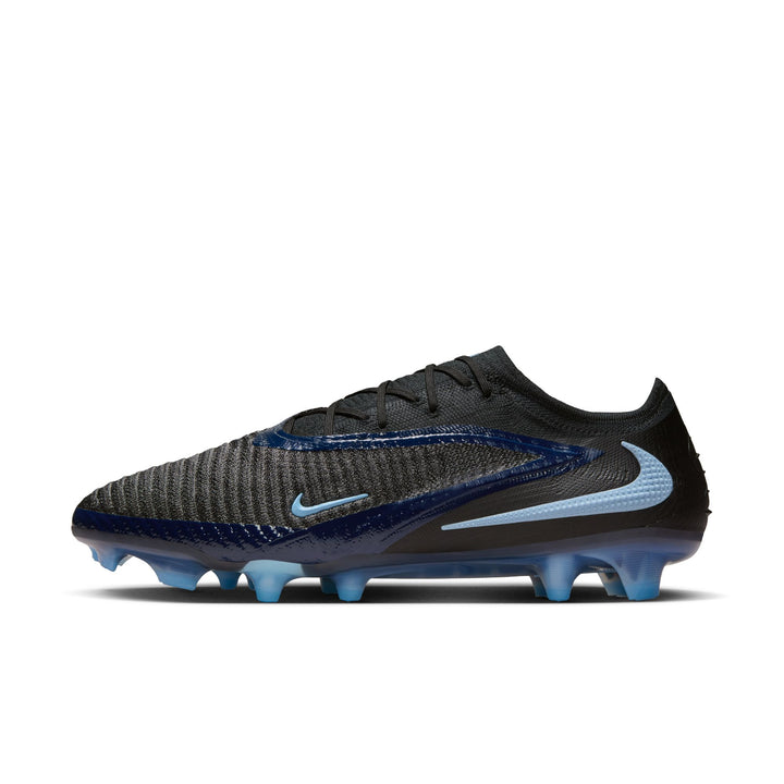 Nike Phantom 6 Low Elite FG - Black/Ice Blue Men's Footwear - Third Coast Soccer