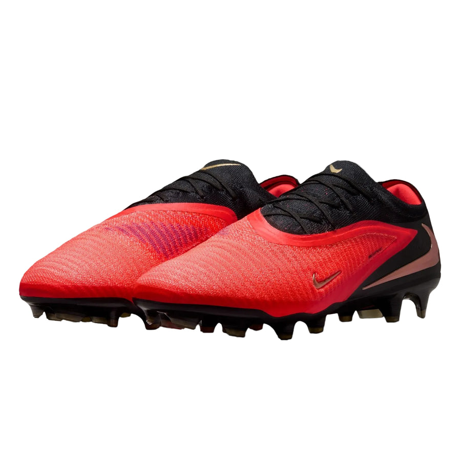 Nike Phantom 6 Low Elite FG - Crimson/Blur/Black Men's Footwear - Third Coast Soccer
