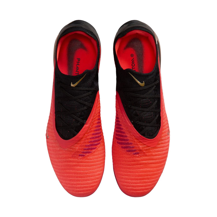 Nike Phantom 6 Low Elite FG - Crimson/Blur/Black Men's Footwear - Third Coast Soccer