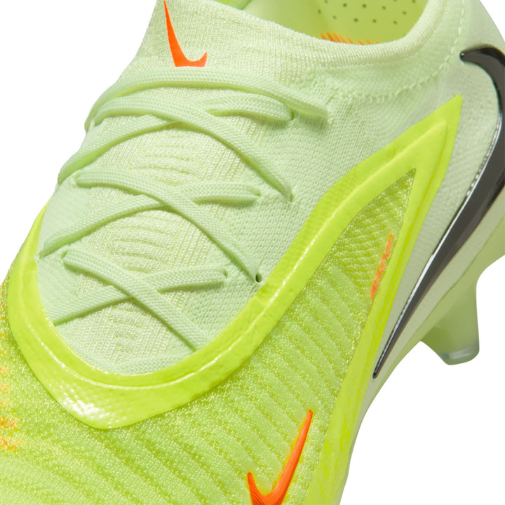 Nike Phantom 6 Low Elite FG - Crimson/Black/Limelight Men's Footwear - Third Coast Soccer