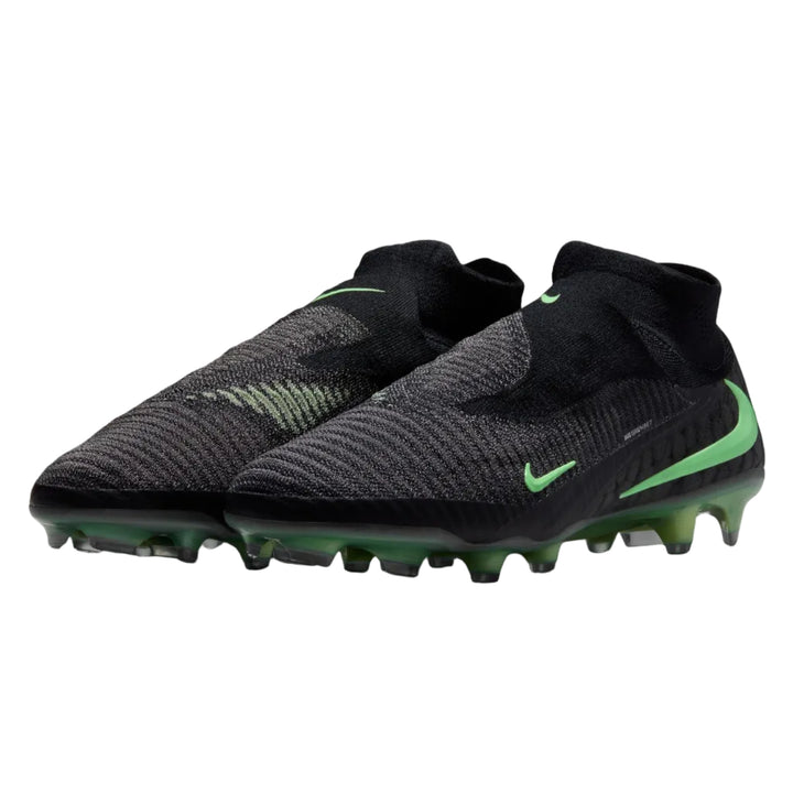 Nike Phantom 6 High Elite FG - Black/Illusion Green Men's Footwear - Third Coast Soccer