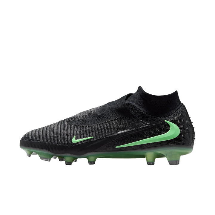 Nike Phantom 6 High Elite FG - Black/Illusion Green Men's Footwear - Third Coast Soccer