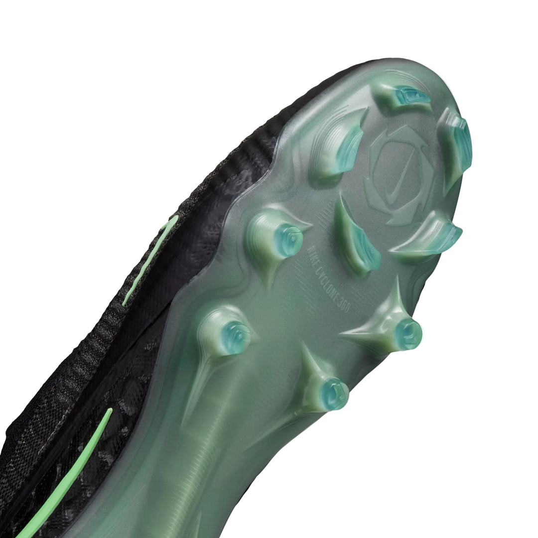 Nike Phantom 6 High Elite FG - Black/Illusion Green Men's Footwear - Third Coast Soccer