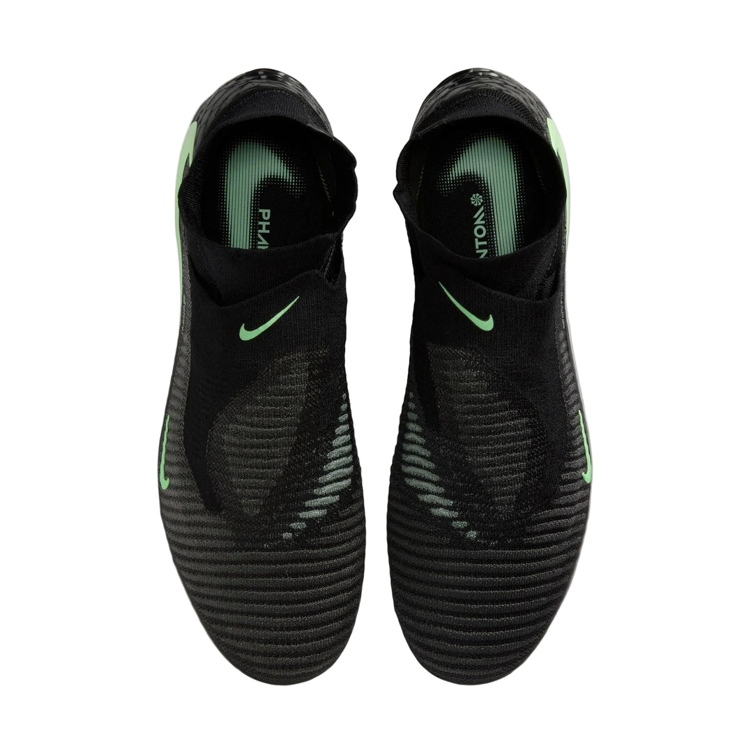 Nike Phantom 6 High Elite FG - Black/Illusion Green Men's Footwear - Third Coast Soccer