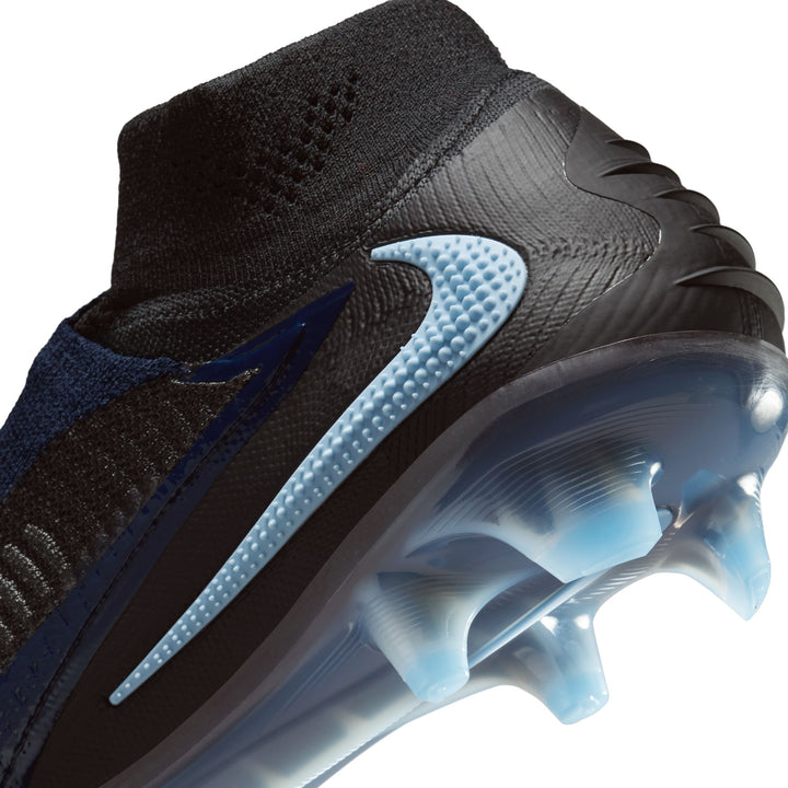 Nike Phantom 6 High Elite FG - Black/Ice Blue Men's Footwear - Third Coast Soccer