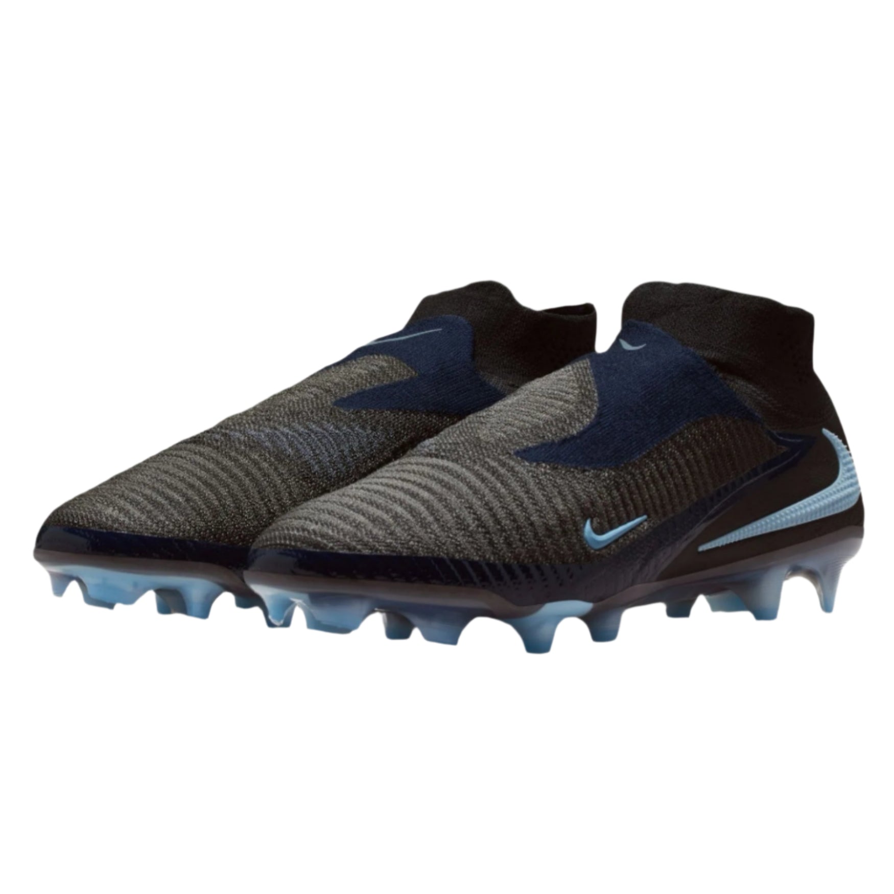 nike phantom vision blue and black
