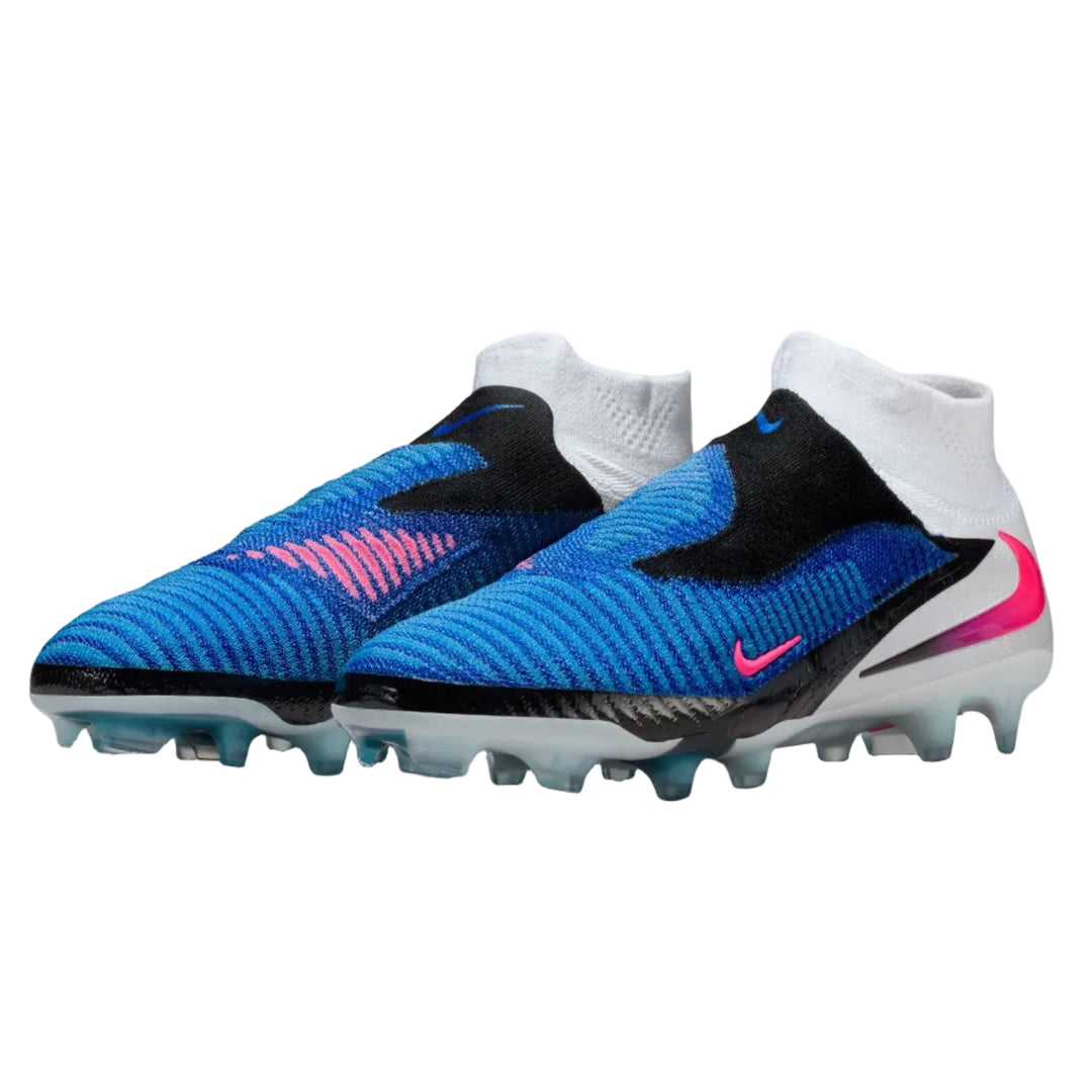 Nike Phantom 6 High Elite FG - Blue/Pink/White Men's Footwear - Third Coast Soccer