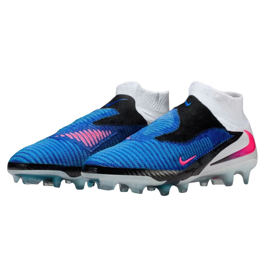 Nike Phantom 6 High Elite FG - Blue/Pink/White Men's Footwear - Third Coast Soccer