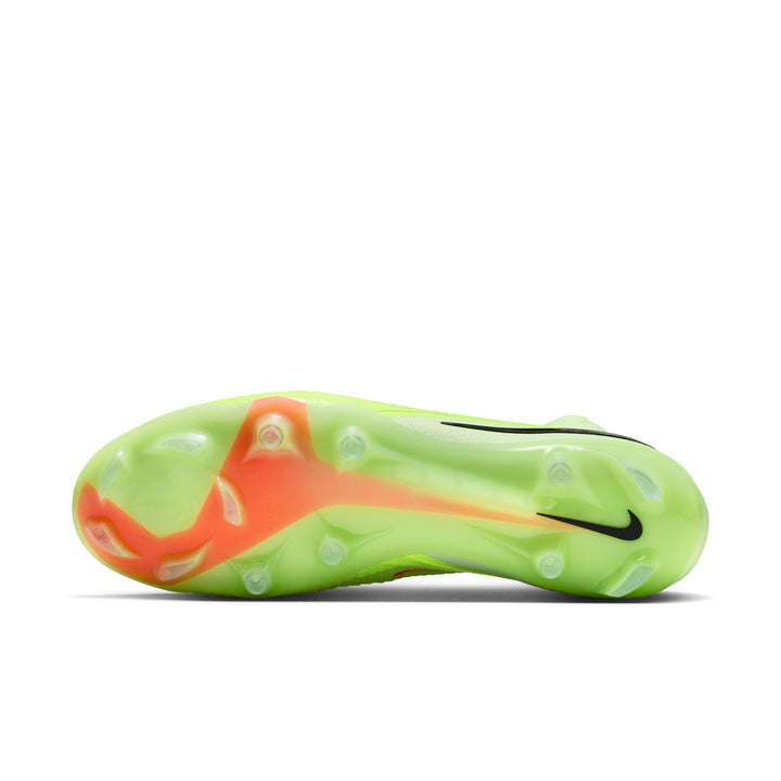 Nike Phantom 6 High Elite FG - Crimson/Black/Limelight Men's Footwear - Third Coast Soccer