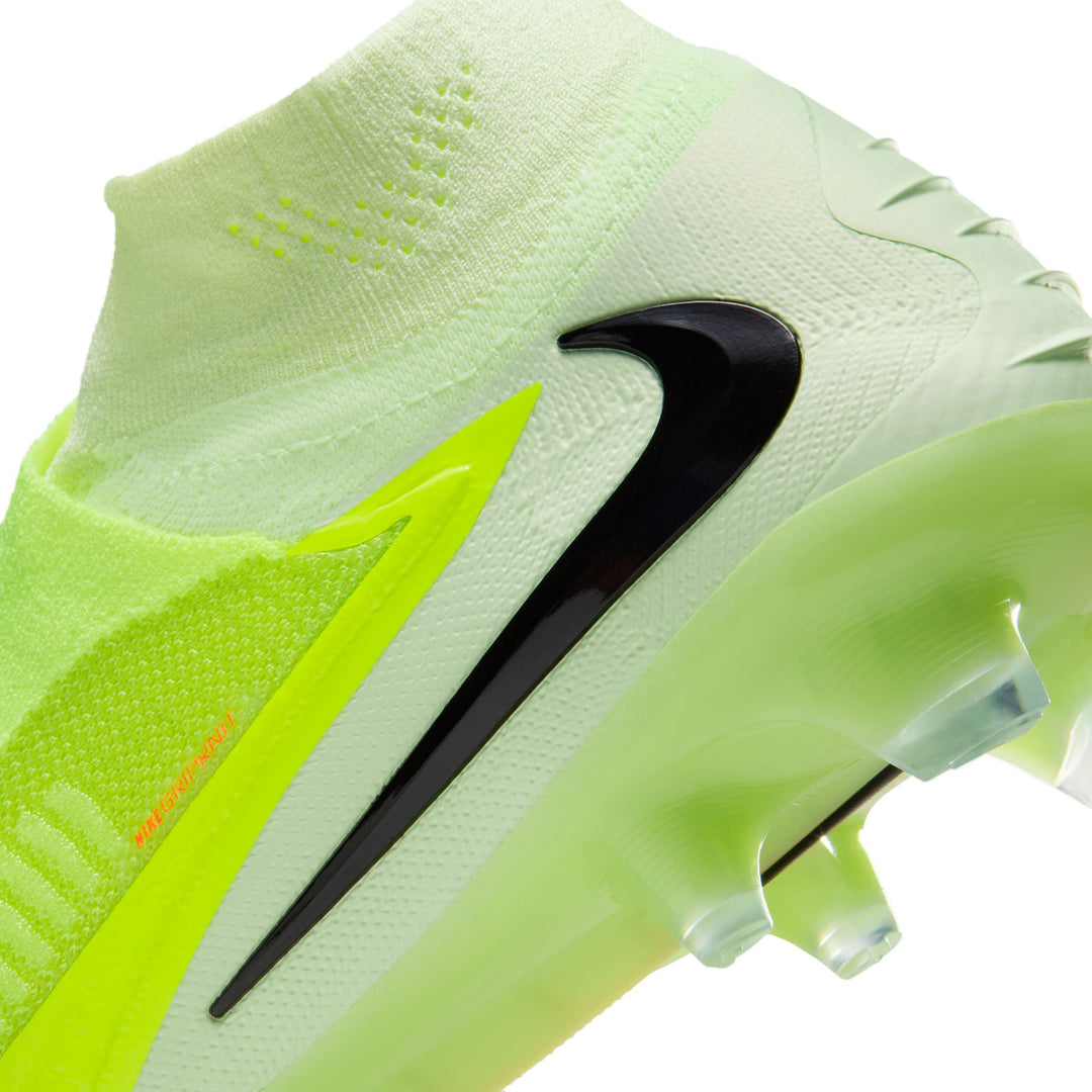 Nike Phantom 6 High Elite FG - Crimson/Black/Limelight Men's Footwear - Third Coast Soccer