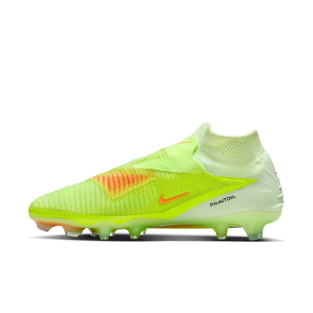 Nike Phantom 6 High Elite FG - Crimson/Black/Limelight Men's Footwear - Third Coast Soccer