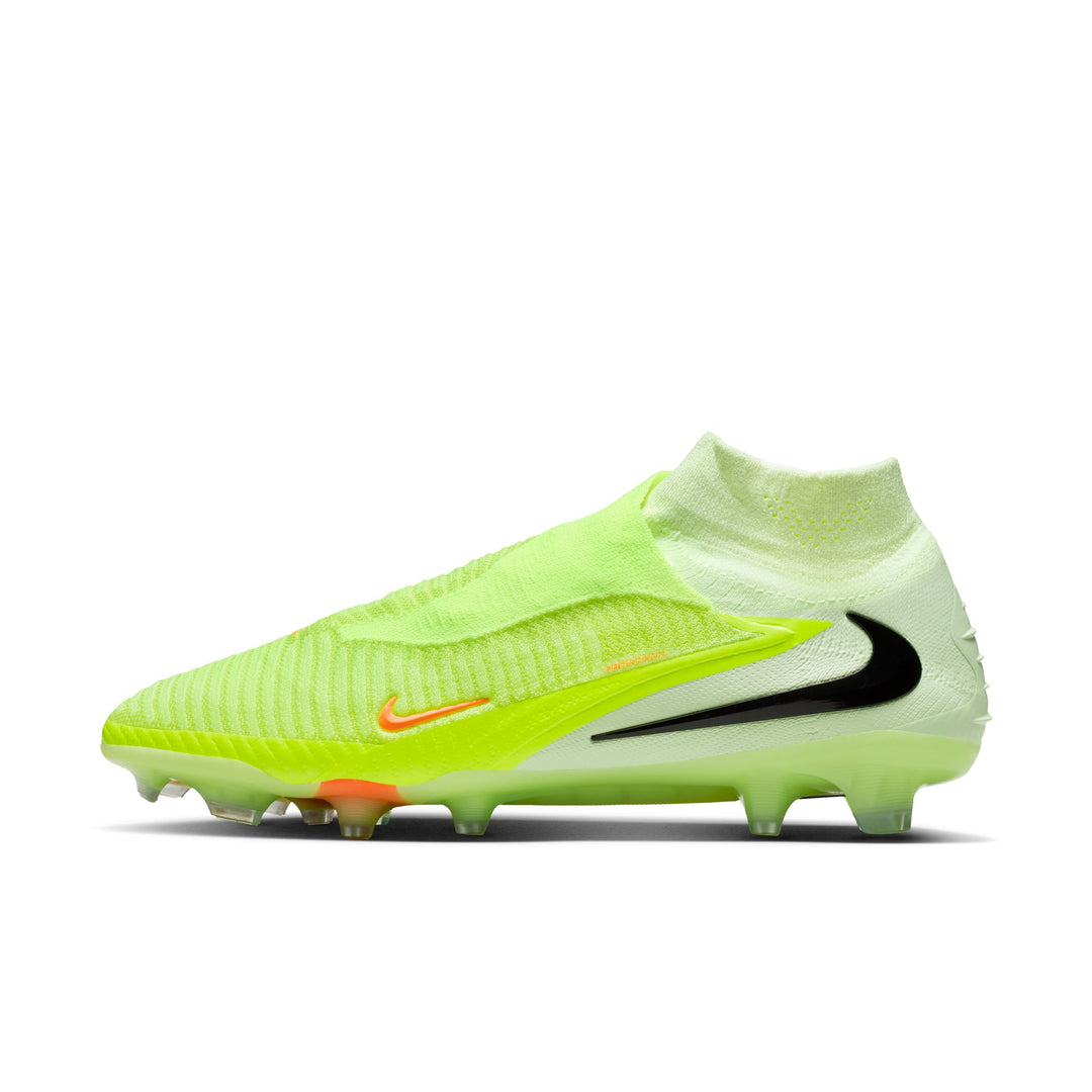 Nike Phantom 6 High Elite FG - Crimson/Black/Limelight Men's Footwear - Third Coast Soccer