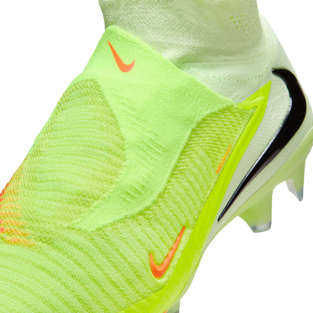 Nike Phantom 6 High Elite FG - Crimson/Black/Limelight Men's Footwear - Third Coast Soccer