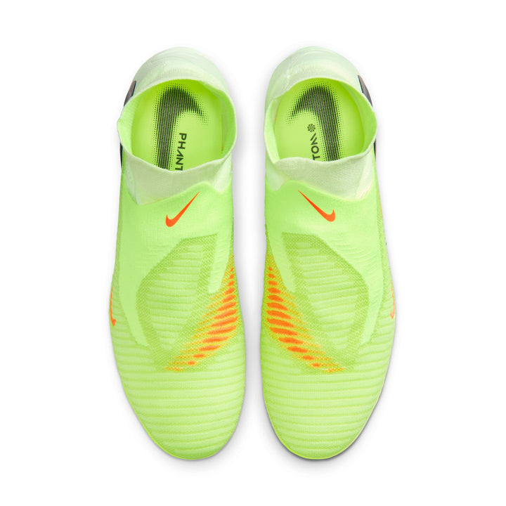 Nike Phantom 6 High Elite FG - Crimson/Black/Limelight Men's Footwear - Third Coast Soccer