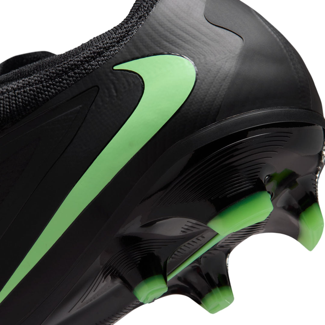 Nike Phantom 6 Low Pro FG - Black/Illusion Green Men's Footwear - Third Coast Soccer