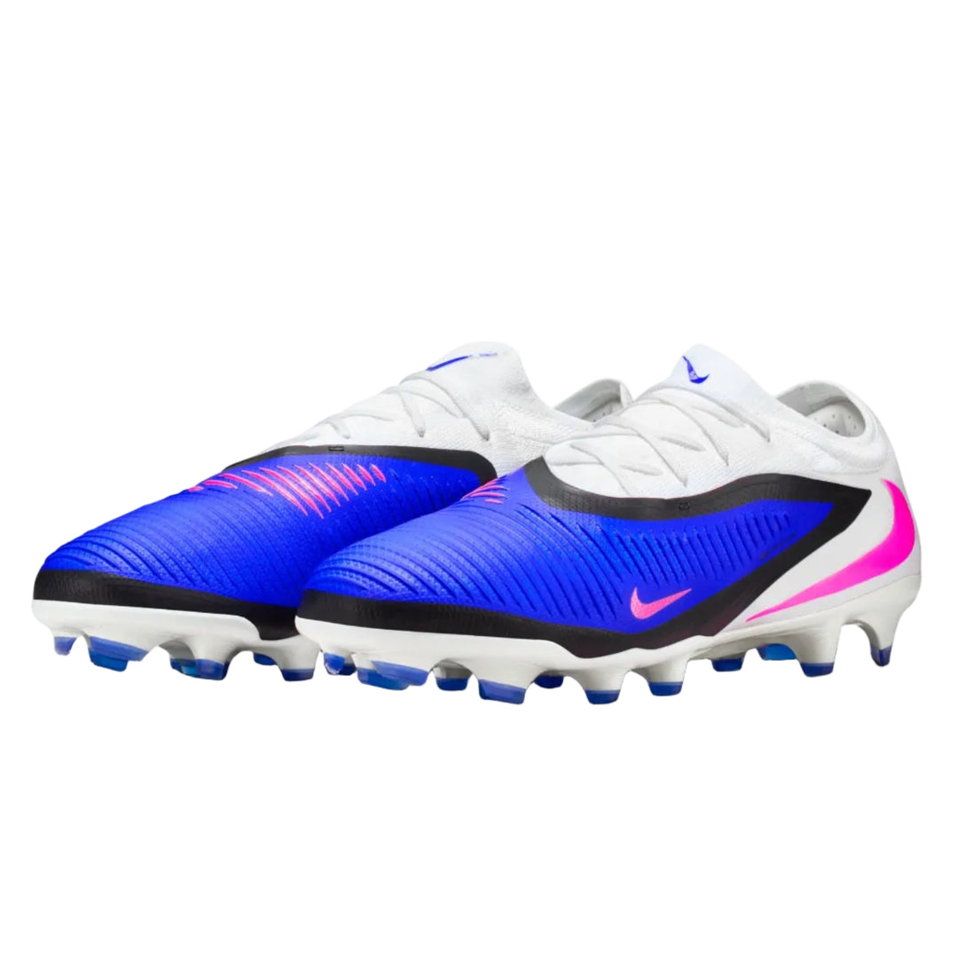 Nike Phantom 6 Low Pro FG - Blue/Pink/White Men's Footwear - Third Coast Soccer