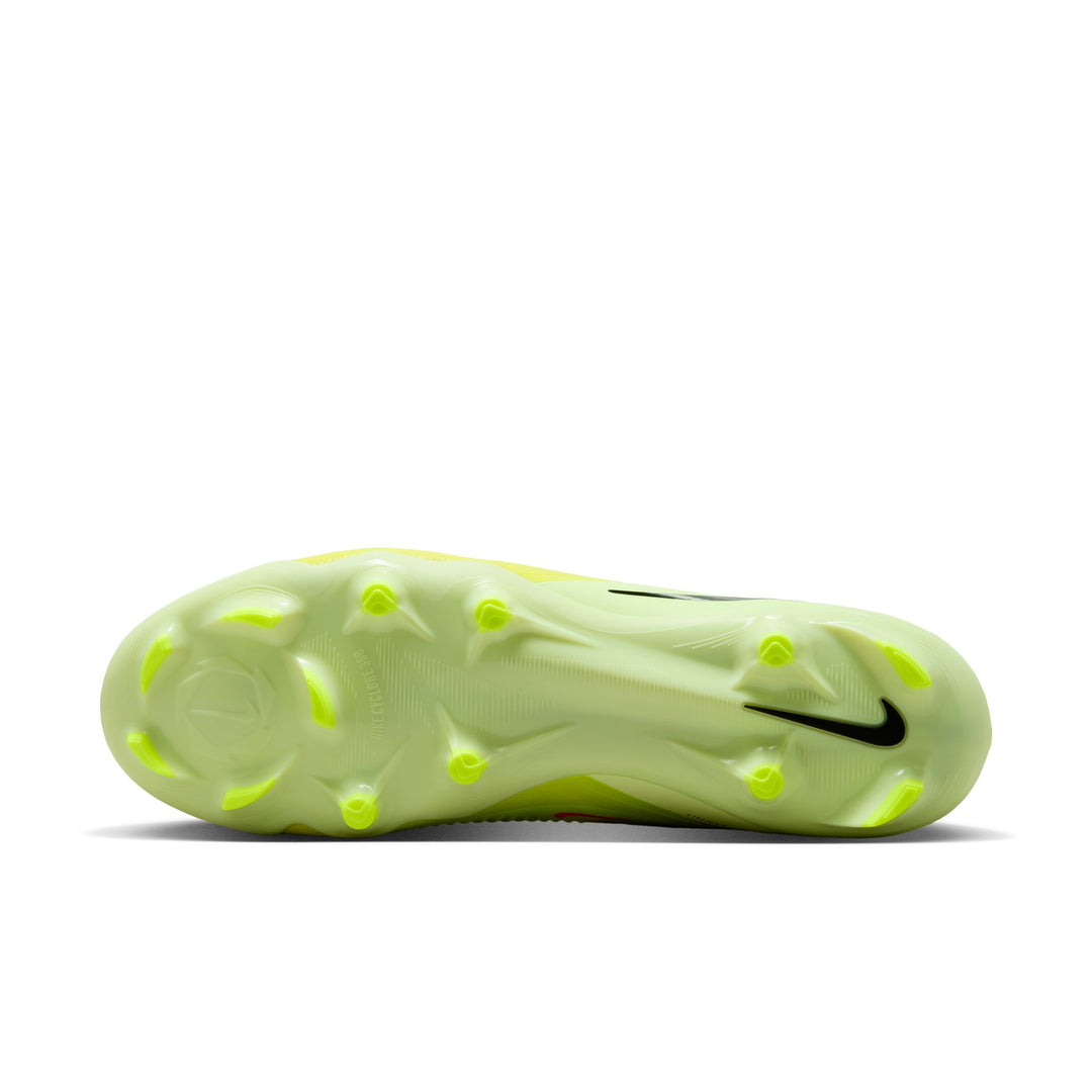 Nike Phantom 6 Low Pro FG - Crimson/Black/Lightlime Men's Footwear - Third Coast Soccer