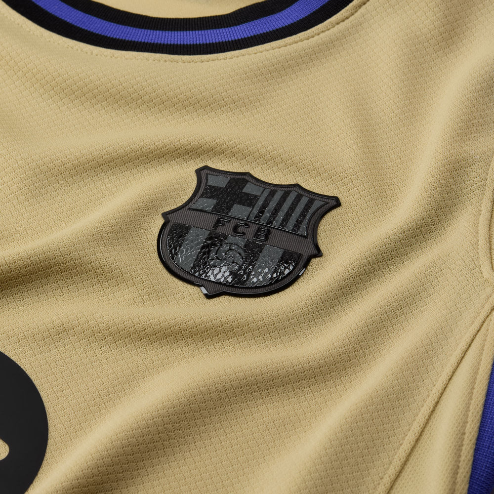 Nike Youth FC Barcelona Away Jersey 25/26 Club Replica - Third Coast Soccer