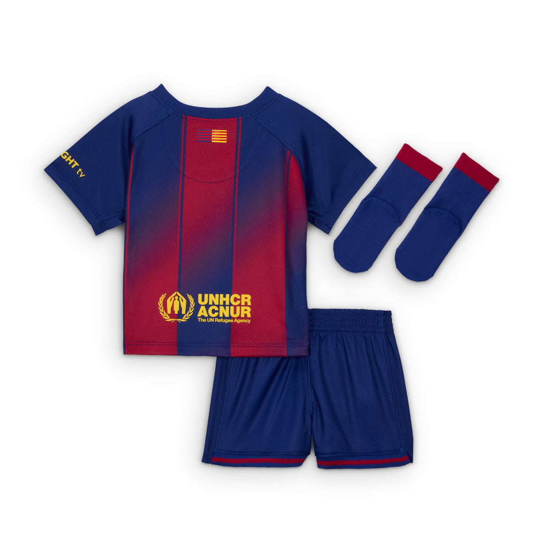 Nike Toddler FC Barcelona Home 3-Piece Kit 25/26 Club Replica - Third Coast Soccer
