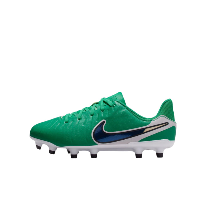 Nike Youth Legend 10 Academy FG/MG - Green/Obsidian Youth Footwear - Third Coast Soccer