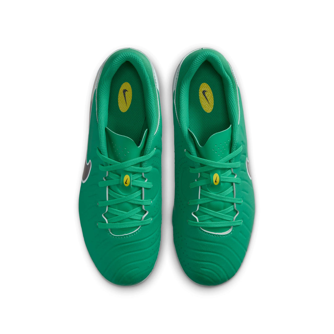 Nike Youth Legend 10 Academy FG/MG - Green/Obsidian Youth Footwear - Third Coast Soccer