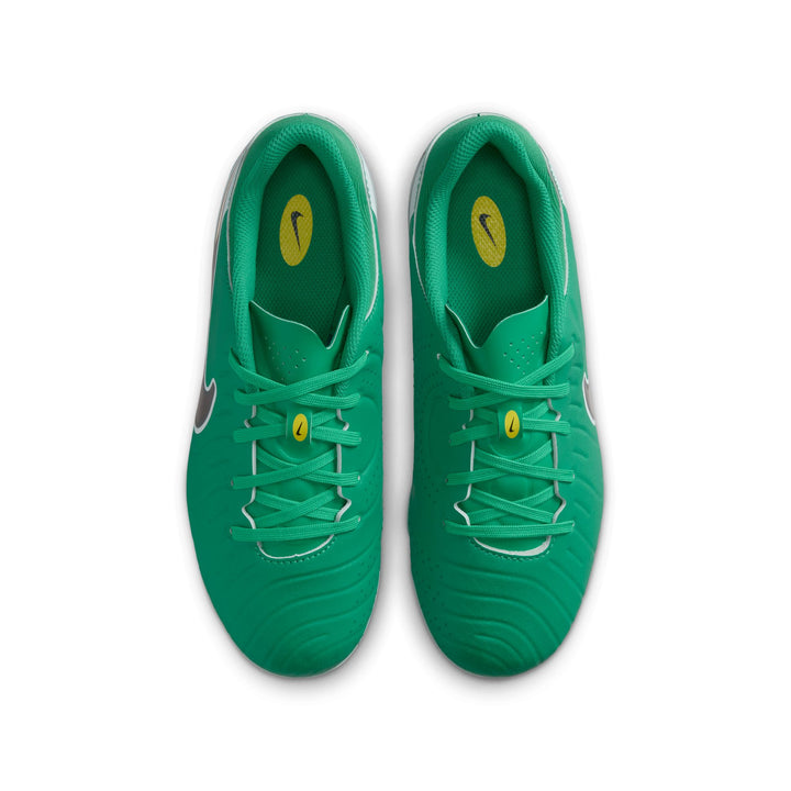 Nike Youth Legend 10 Academy FG/MG - Green/Obsidian Youth Footwear - Third Coast Soccer