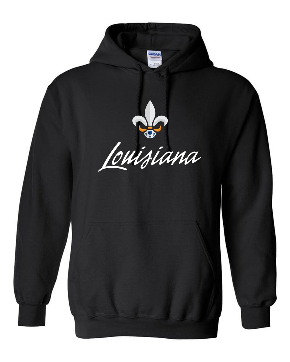 Louisiana Select Hoody LA ODP Spiritwear Black Youth Small - Third Coast Soccer