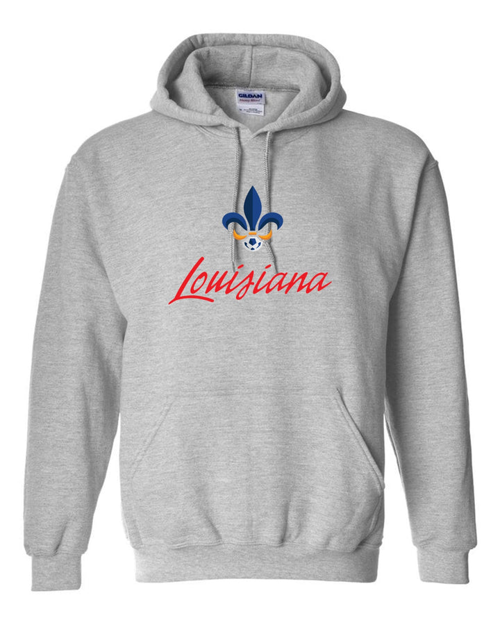 Louisiana Select Hoody LA ODP Spiritwear Sport Grey Youth Small - Third Coast Soccer