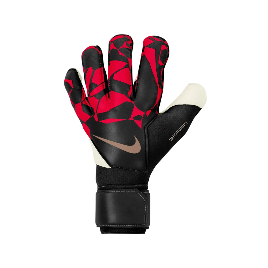 Nike Grip 3 Goalkeeper Gloves - Black/Crimson/Blur Gloves - Third Coast Soccer