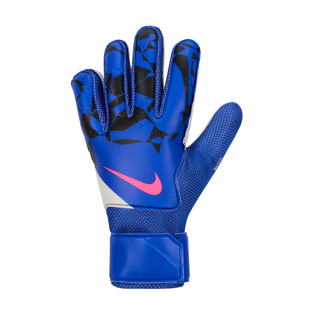Nike Match Goalkeeper Gloves - Blue/Black/Pink Gloves - Third Coast Soccer