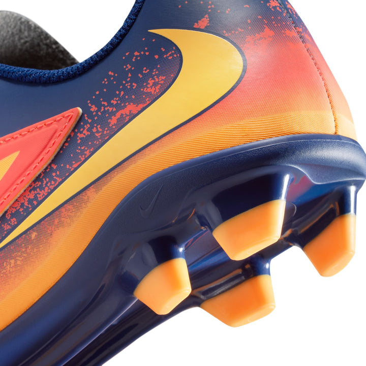 Nike Youth Phantom 6 Low Club FG/MG - Orange/Lemon/Blue Youth Footwear - Third Coast Soccer