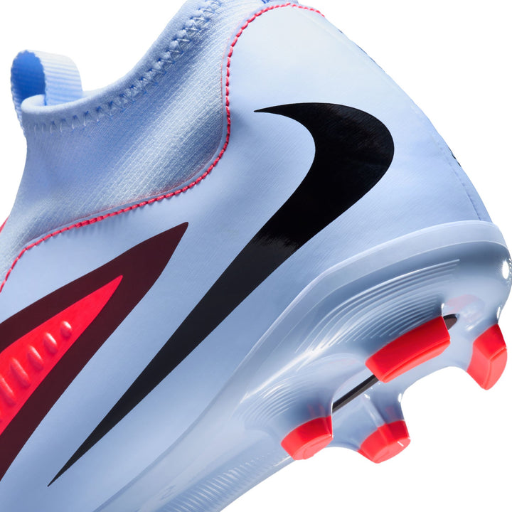 Nike Youth Phantom 6 High Academy FG/MG - Royal Tint/Crimson Youth Footwear - Third Coast Soccer